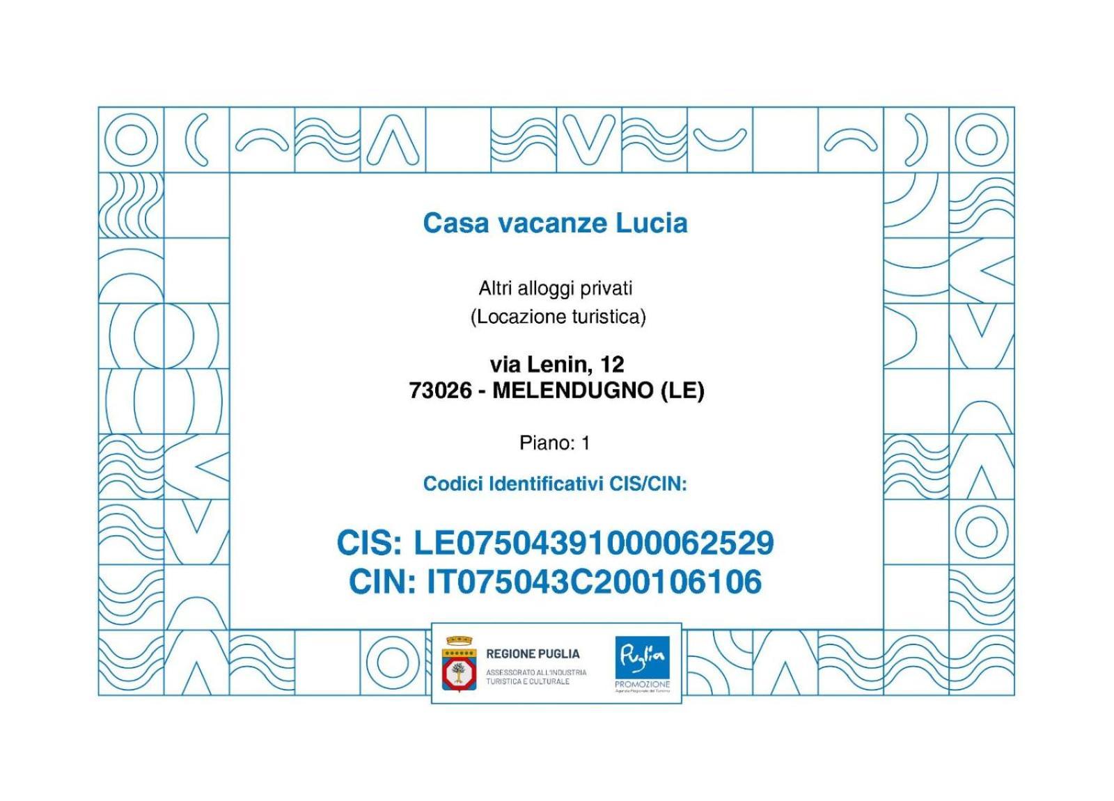 טורה דל'אורסו Casa Vacanze Lucia מראה חיצוני תמונה